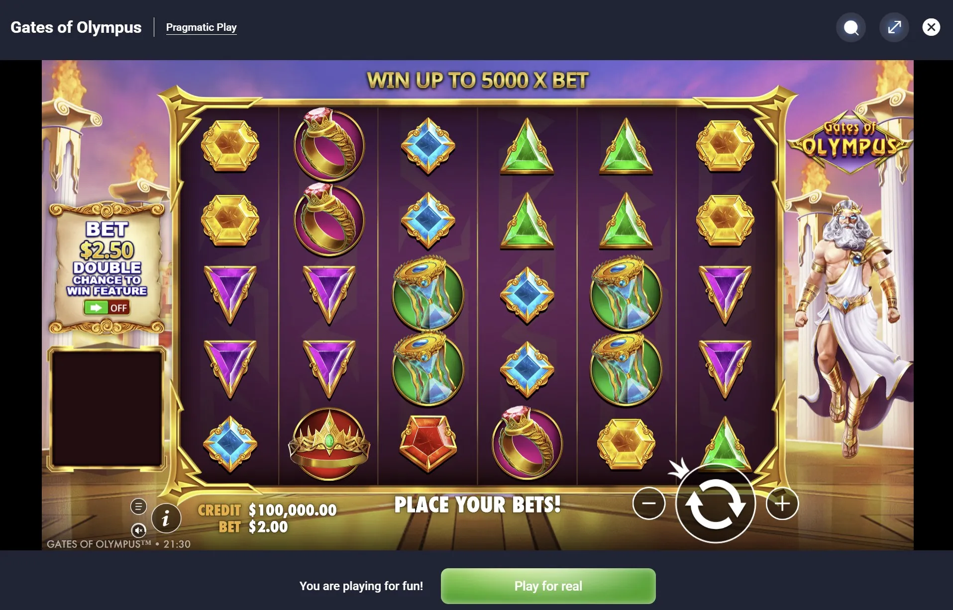 Virtual credits and social casino play